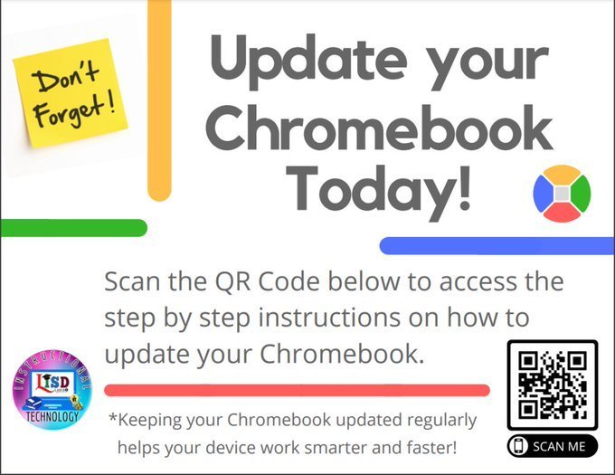Update your Chromebook 💻🖱