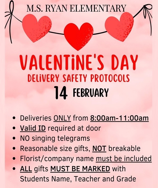 Valentine's Day Delivery Safety Protocols Feb 14th Michael S