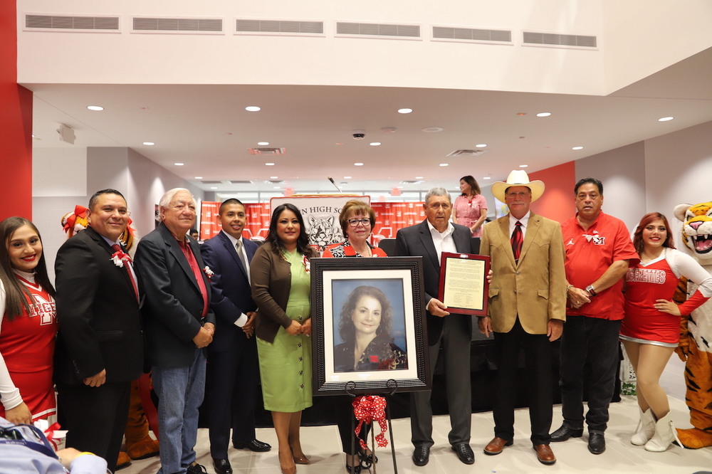 LISD Honors Longtime Educator Laredo Independent School District