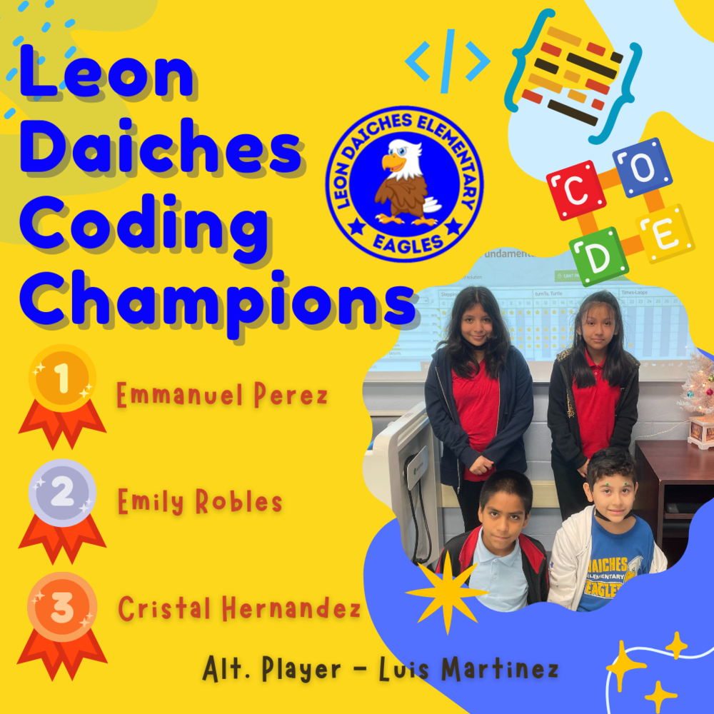 Leon Daiches Coding Club News