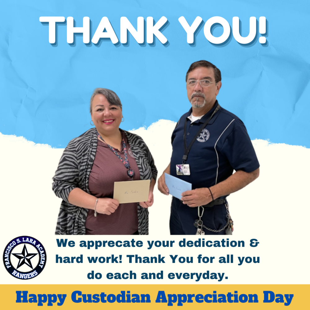 Happy Custodian Appreciation Day!