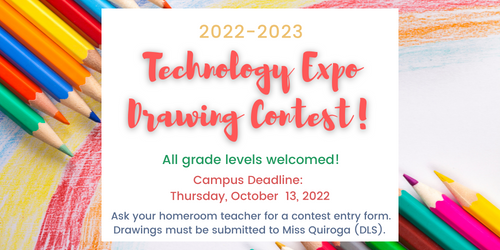Tech Expo Drawing Contest