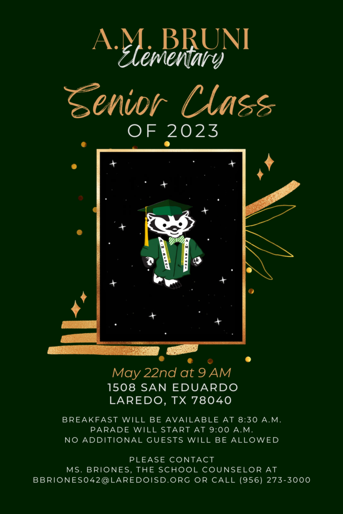 Bruni Alumni Senior Walk 2023 Antonio M. Bruni Elementary School