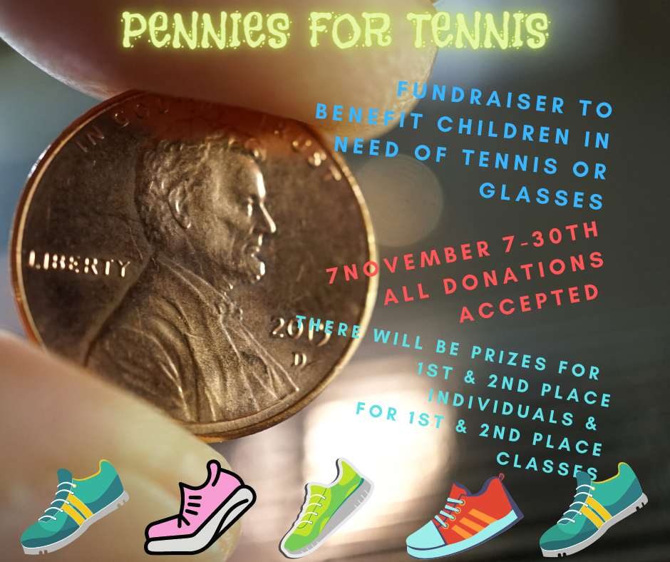 Pennies for Tennis