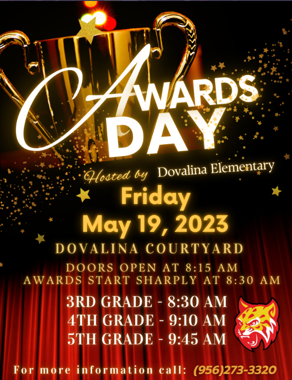 Awards flyer