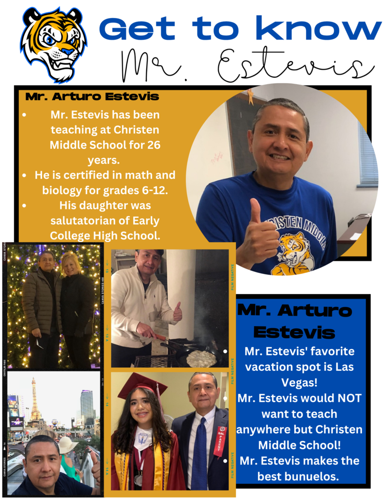 Get to Know Mr. Estevis