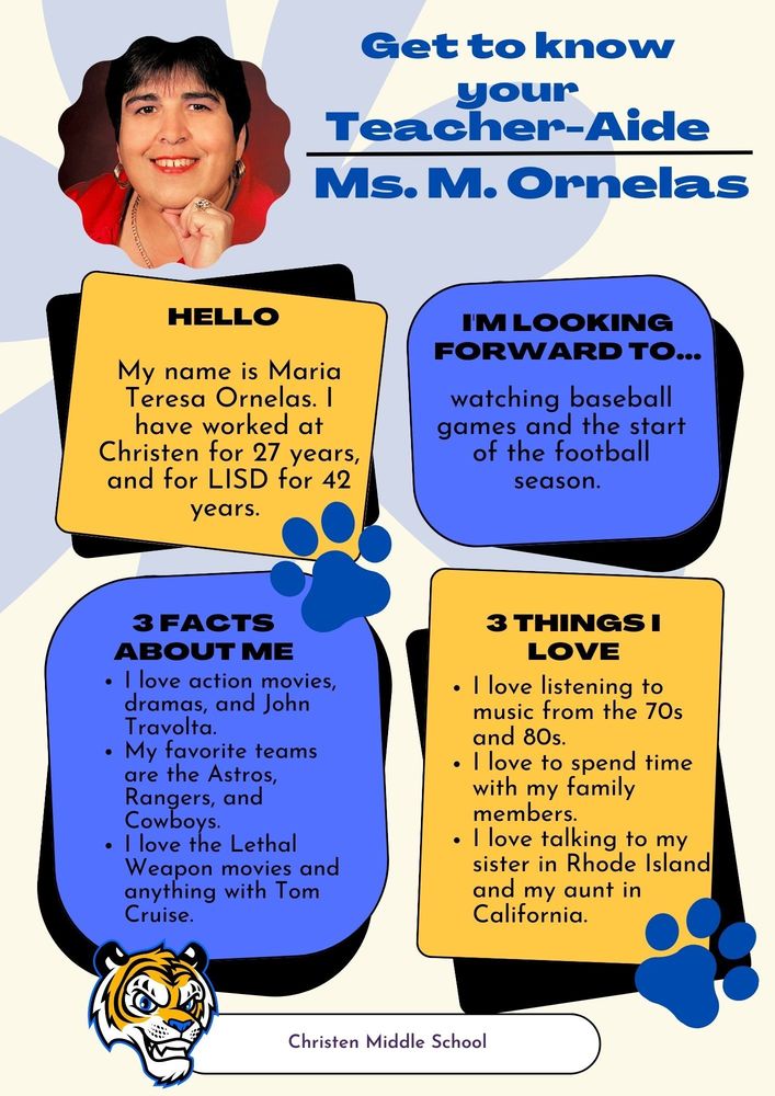 Get to Know M. Ornelas
