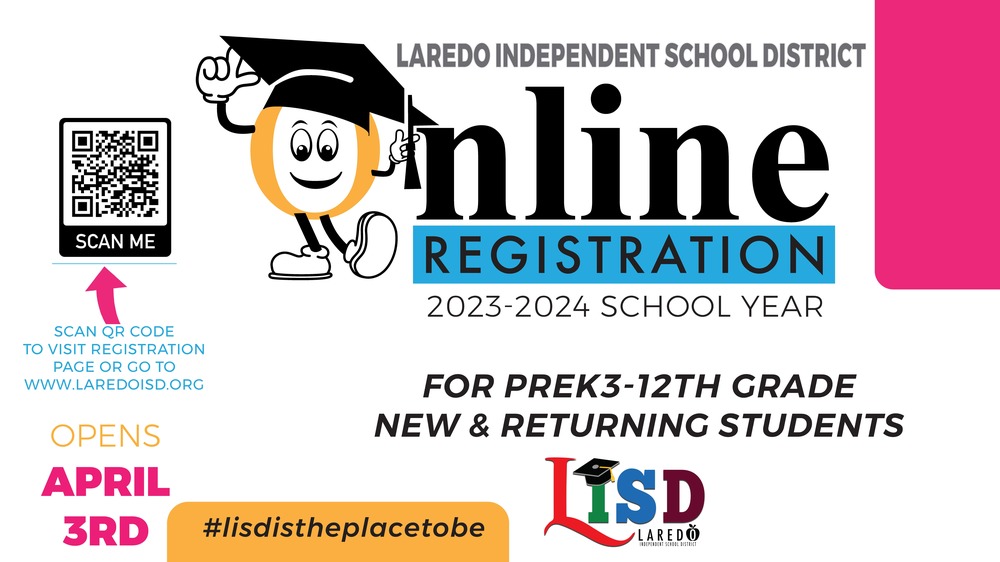 LISD 20232024 Online registration Joseph C. Martin Elementary School