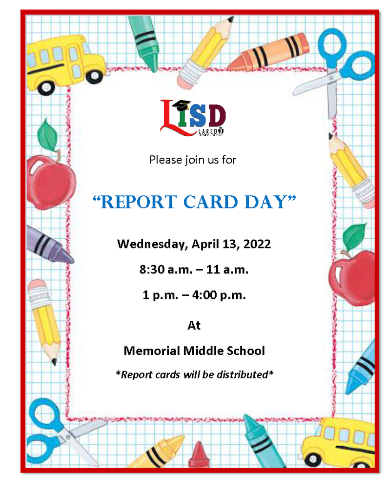 report card day