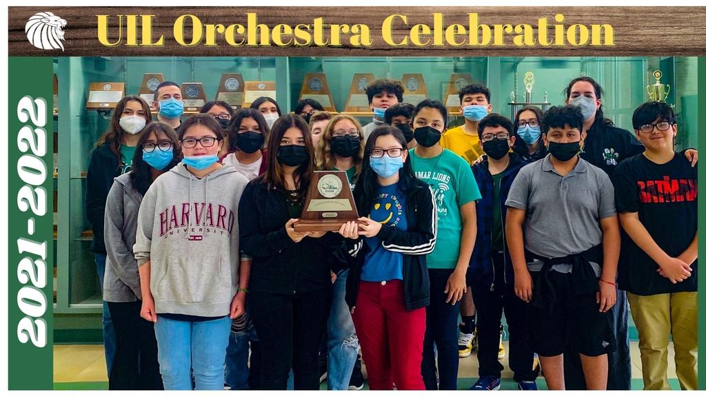 UIL Orchestra Sweepstakes celebration