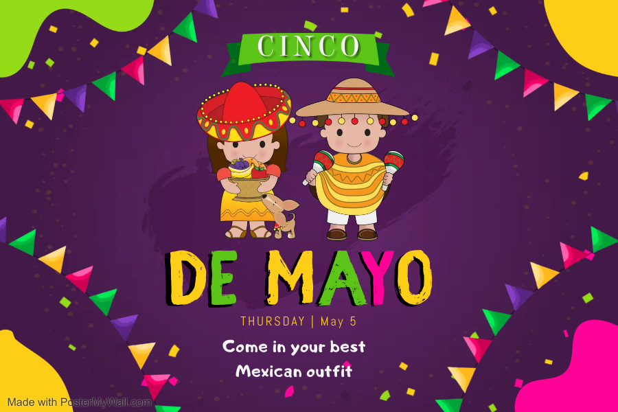 Cinco de Mayo - come in your best Mexican outfit