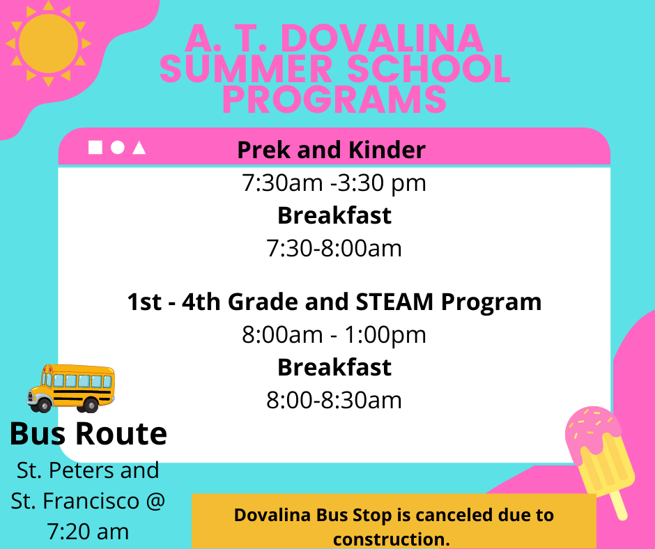 summer school flyer
