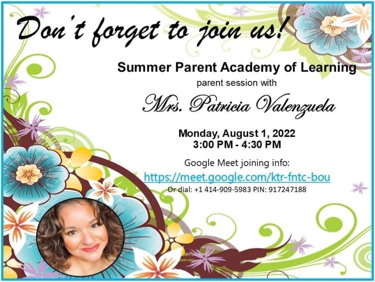 Invitation for Family and Parent Engagement Meeting
