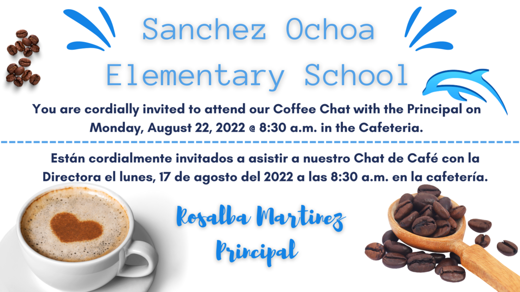 Coffee Chat with the Principal 