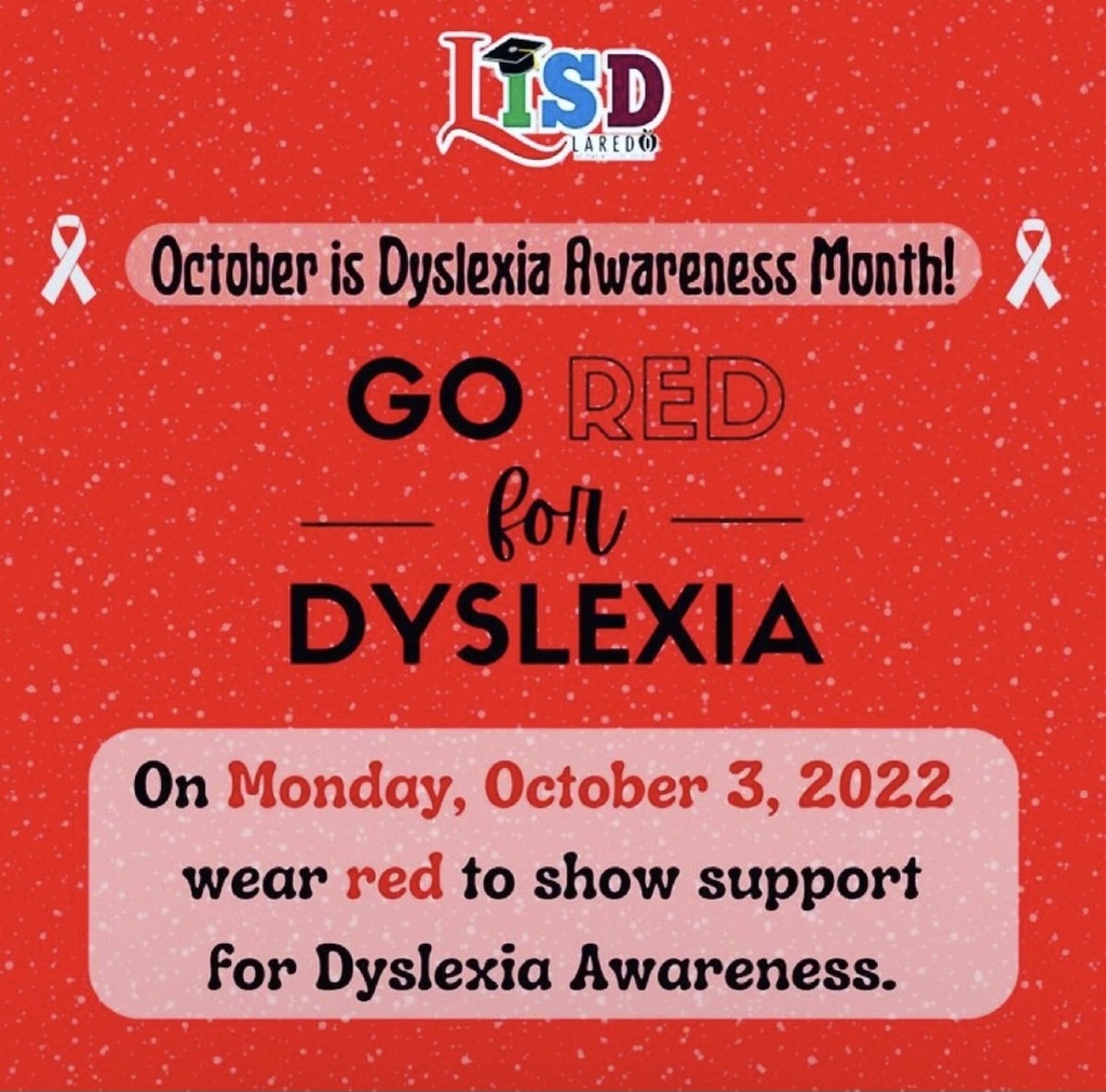 Go Red for Dyslexia 