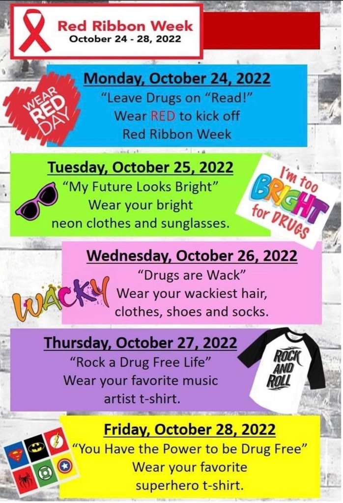 Tuesday is Neon Day! wear your bright colors!