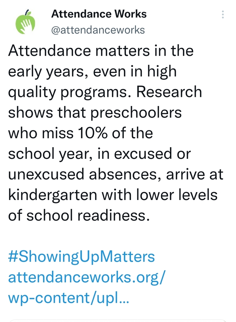 Attendance Matters Quote