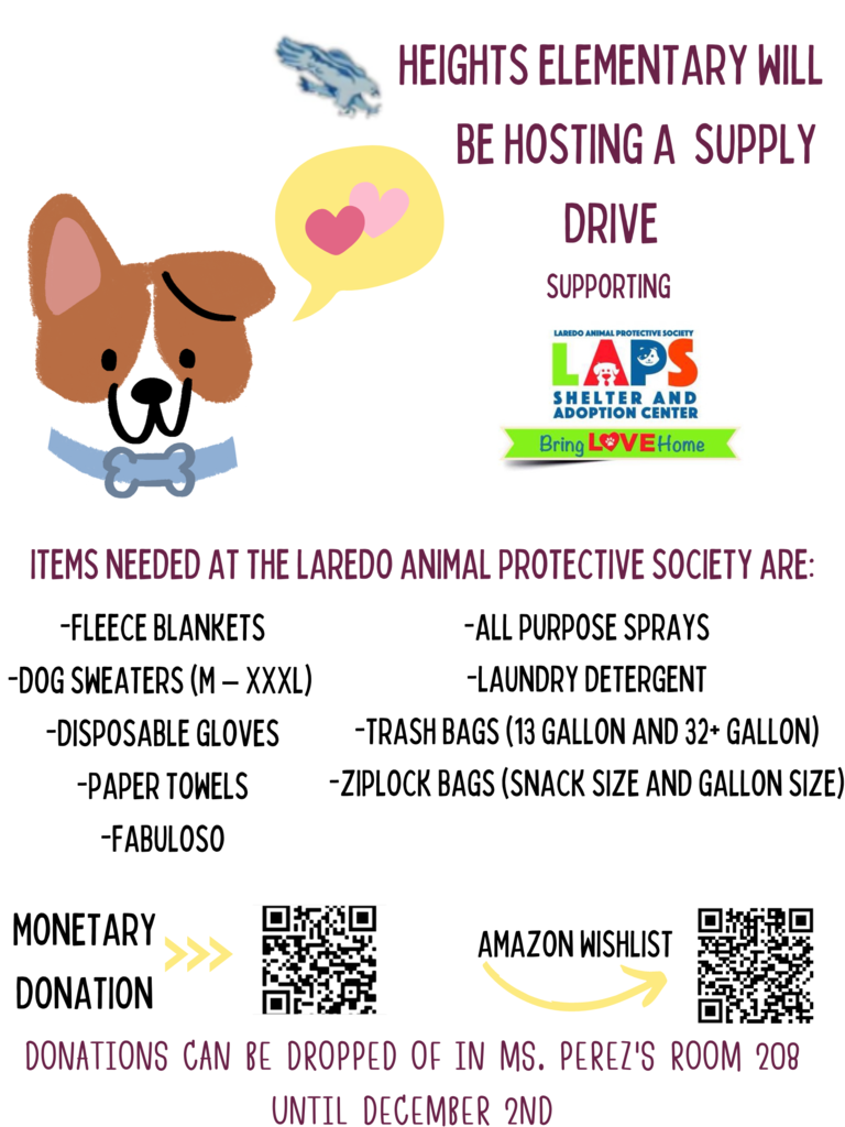 LAPS Supply Drive