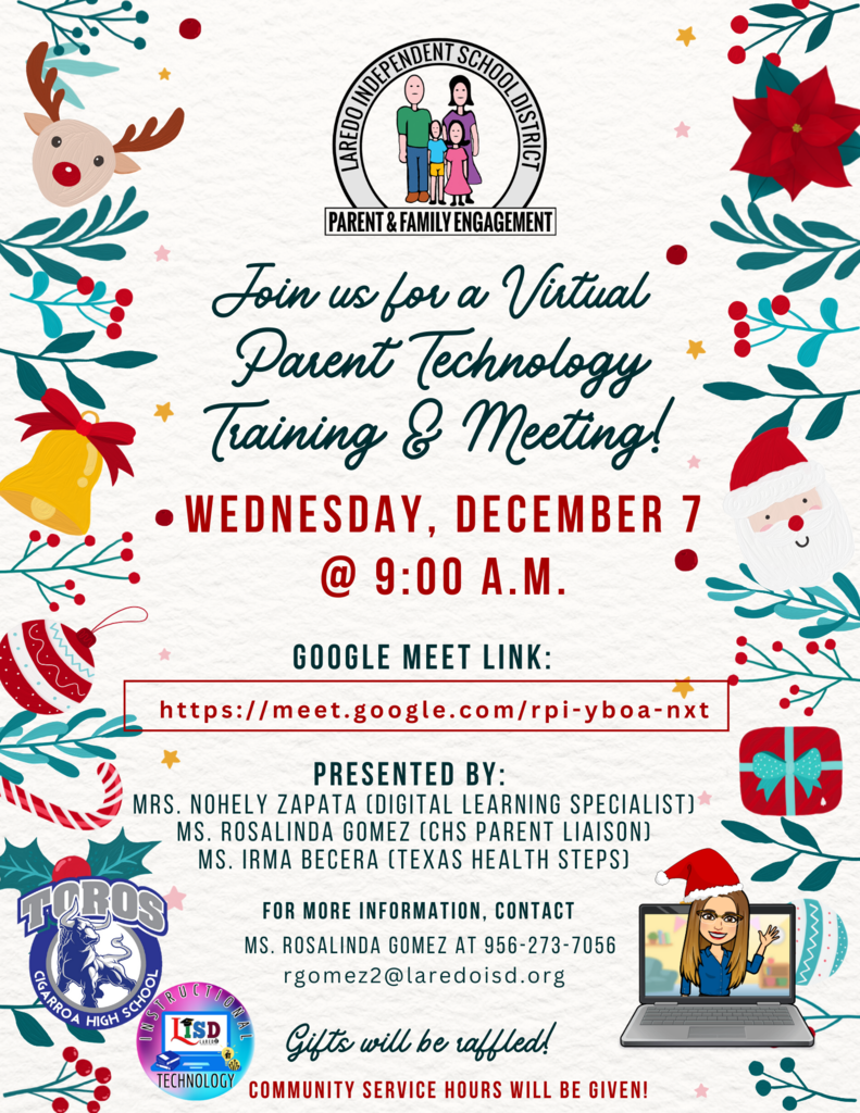 Virtual Technology Meeting 12.7.22
