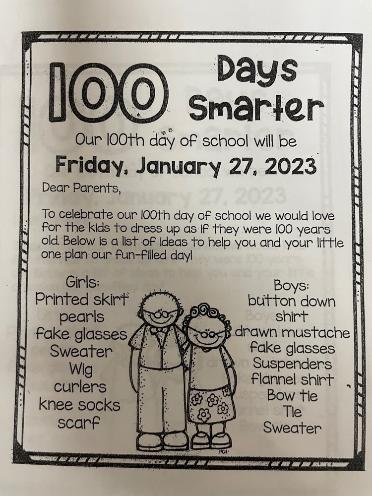 Come dressed as if you were 100 years old.