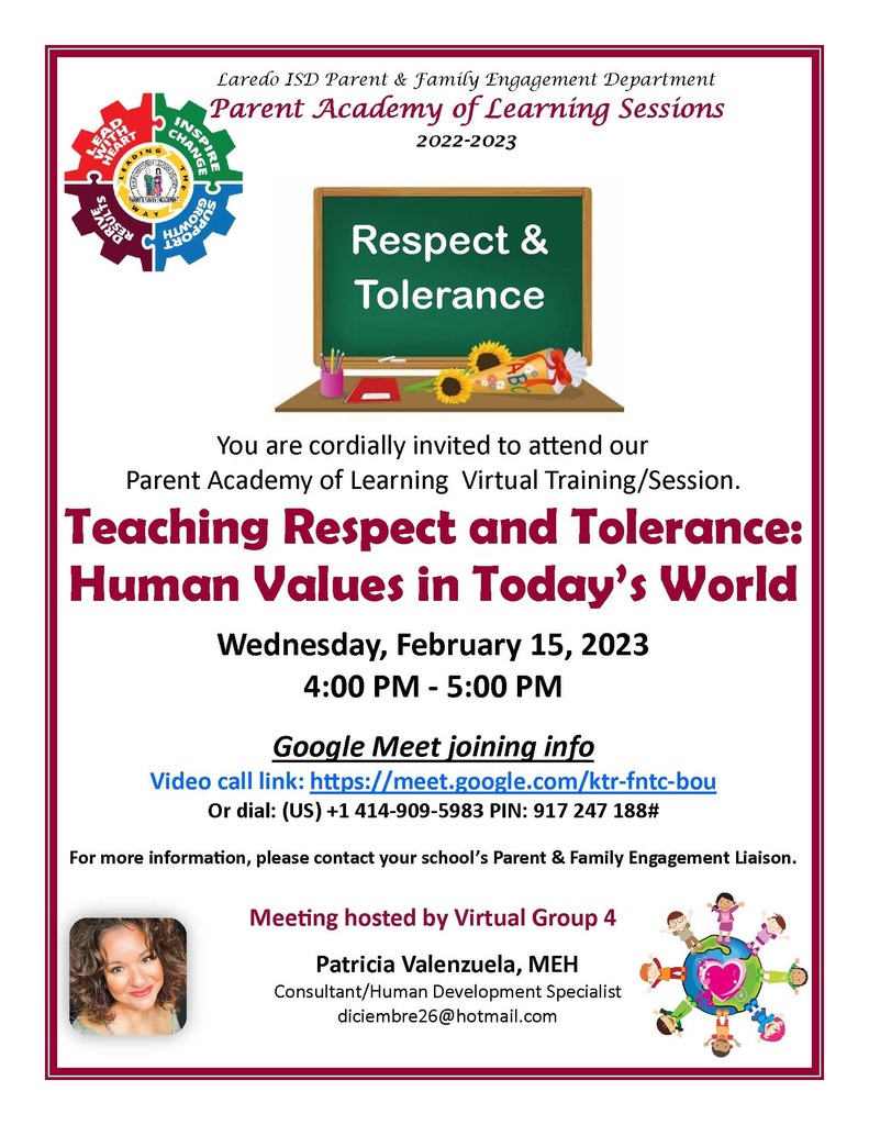 Teaching Respect & Tolerance