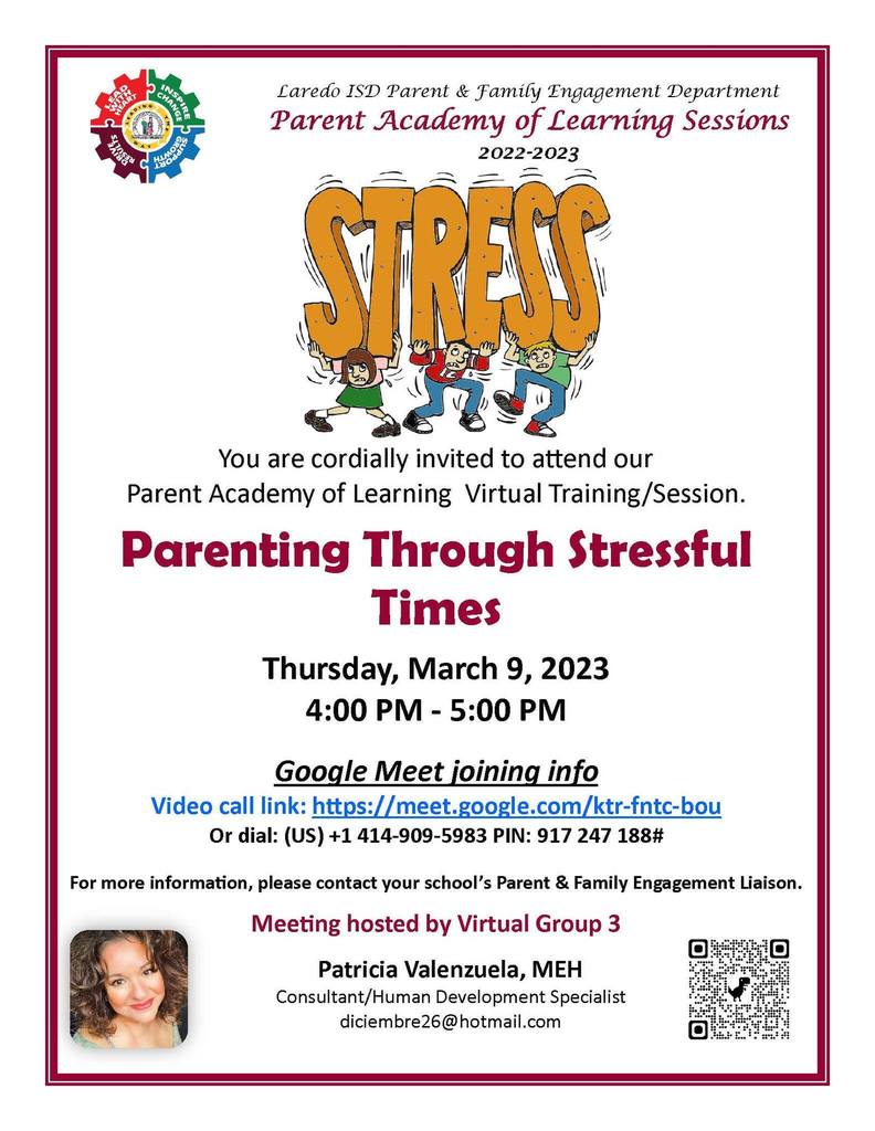 parent liason flyer